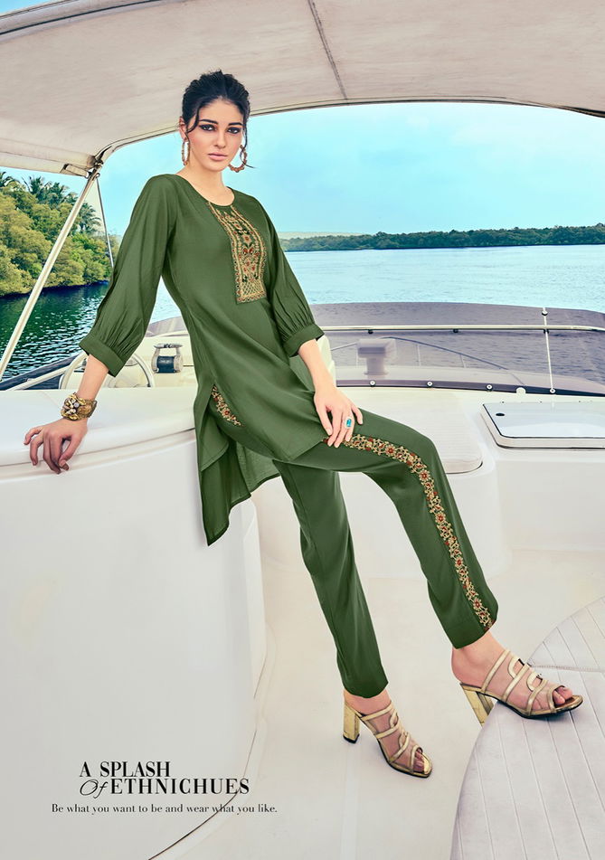 Lily And Lali Miami Fancy Designer Wholesale Kurti With Bottom Collection